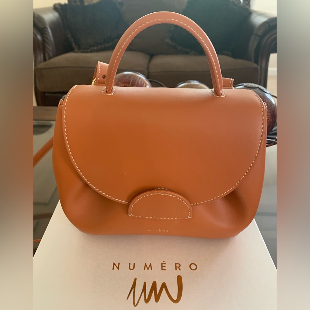 Polene Numero Uno Nano in Smooth leather edition.